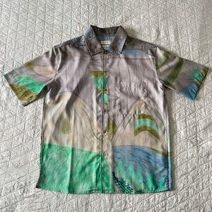 Lemaire Yoakum Short Shirt | Tan | Men’s Small